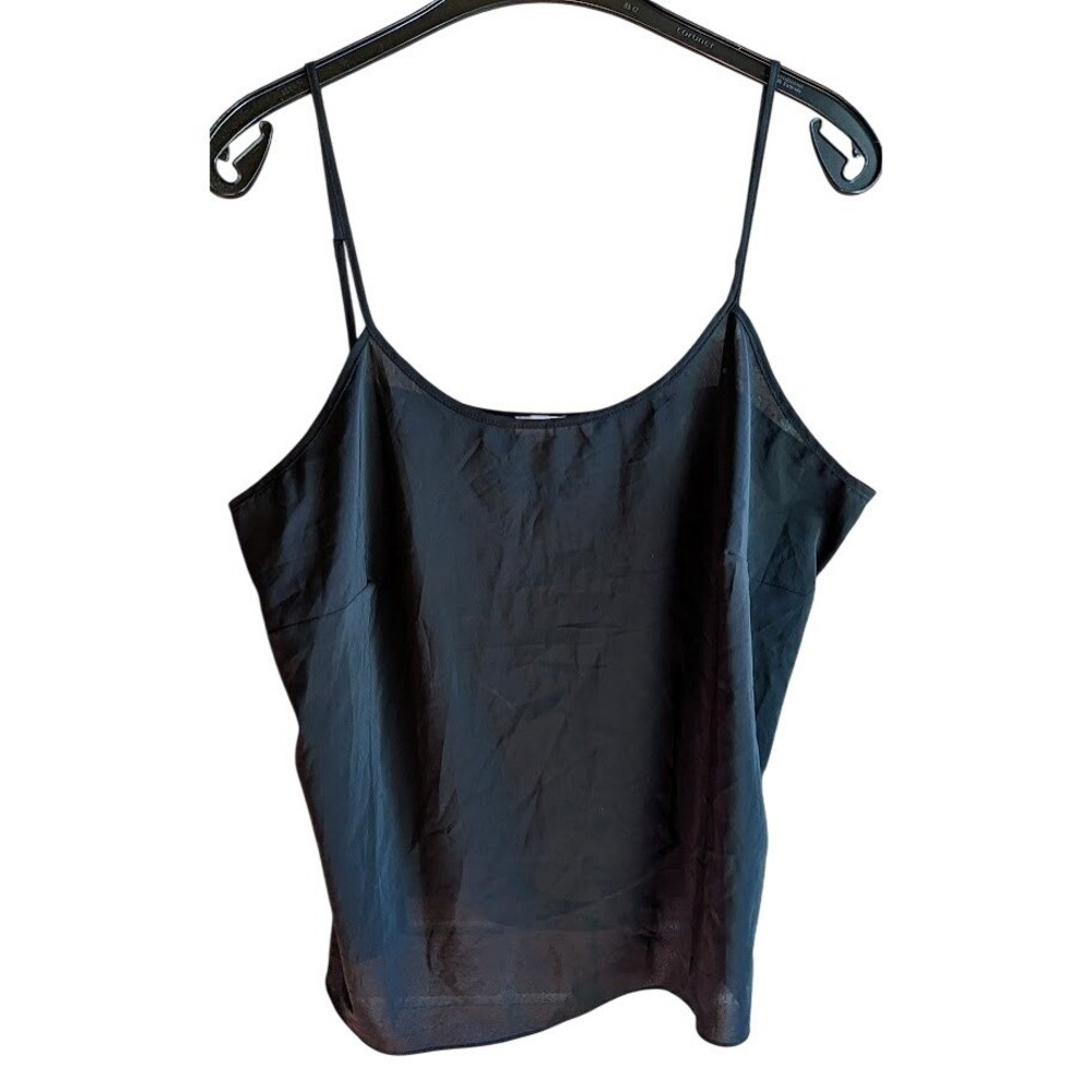 Womens Tank Top 1X 18 Capsule Classic Black Minimalist Dainty Wimsigoth Feminine